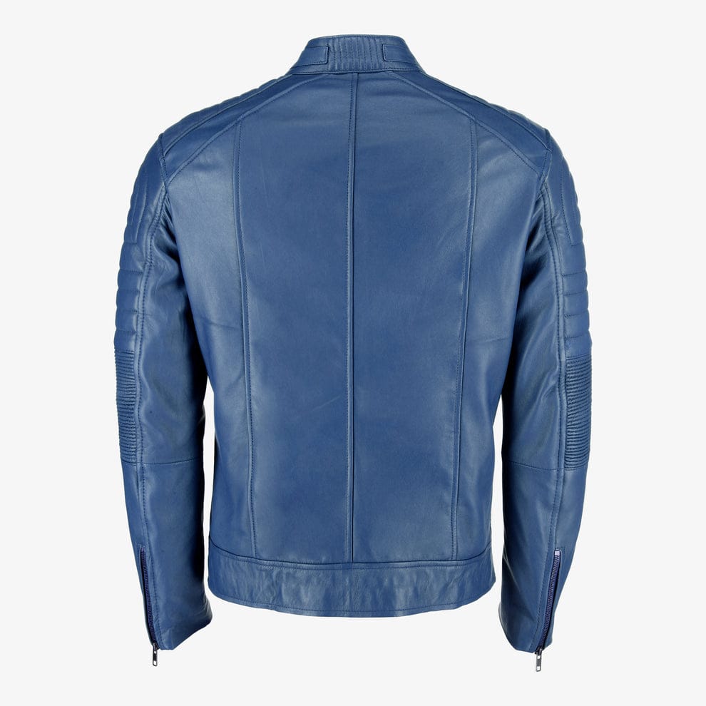 Mens Cafe Racer Leather Jacket
