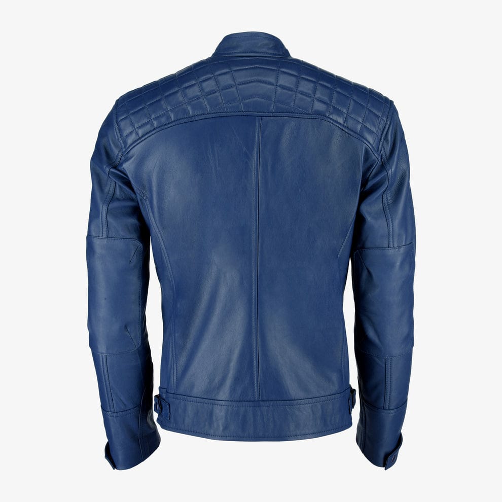 Mens Classic Brown Leather Jacket