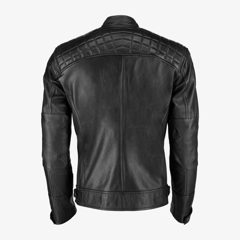 Mens Classic Brown Leather Jacket