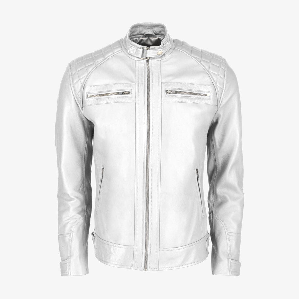 Mens Classic Brown Leather Jacket
